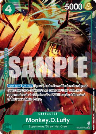 Monkey.D.Luffy (Alternate Art) (PRB02-005) [Premium Booster -The Best- Vol. 2] Foil - Deck Out Gaming