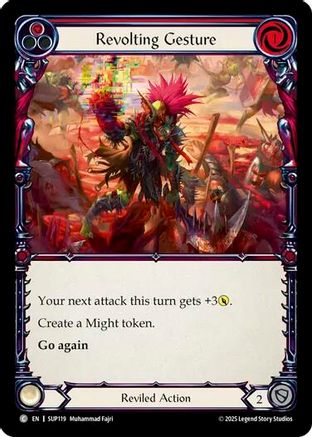 Revolting Gesture (SUP119) [Super Slam] - Deck Out Gaming