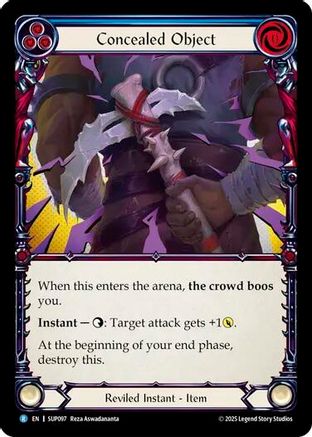 Concealed Object (SUP097) [Super Slam] - Deck Out Gaming