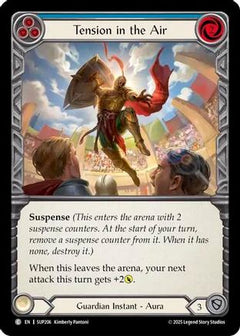 Tension in the Air (Blue) (SUP206) [Super Slam] Rainbow Foil - Deck Out Gaming