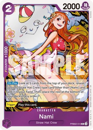 Nami (PRB02-012) [Premium Booster -The Best- Vol. 2] Foil - Deck Out Gaming