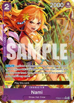 Nami (Alternate Art) (PRB02-012) [Premium Booster -The Best- Vol. 2] Foil - Deck Out Gaming