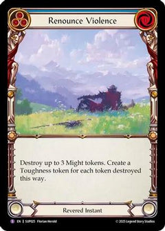Renounce Violence (SUP025) [Super Slam] - Deck Out Gaming