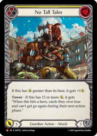 No Tall Tales (SUP170) [Super Slam] Rainbow Foil - Deck Out Gaming