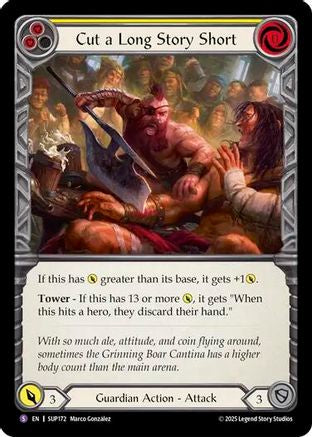 Cut a Long Story Short (SUP172) [Super Slam] - Deck Out Gaming