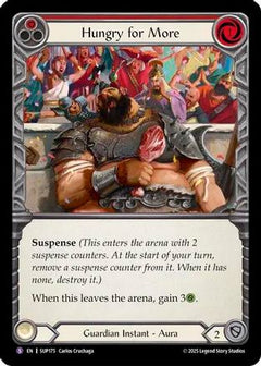 Hungry for More (SUP175) [Super Slam] Rainbow Foil - Deck Out Gaming