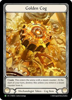 Golden Cog - FAB353 (FAB353) [Flesh and Blood: Promo Cards] Cold Foil - Deck Out Gaming