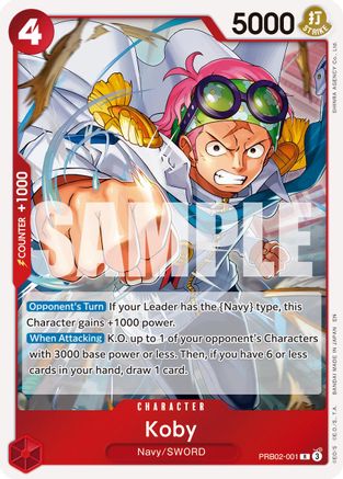 Koby (PRB02-001) [Premium Booster -The Best- Vol. 2] Foil - Deck Out Gaming
