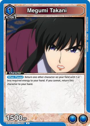 Megumi Takani (004) (UE11BT/RNK-1-004) [UE11BT: Rurouni Kenshin] - Deck Out Gaming