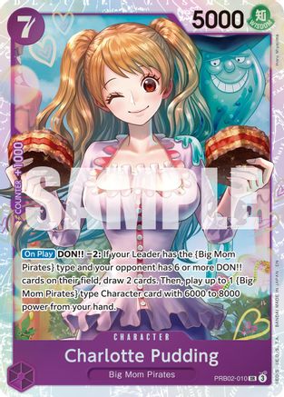 Charlotte Pudding - PRB02-010 (PRB02-010) [Premium Booster -The Best- Vol. 2] Foil - Deck Out Gaming
