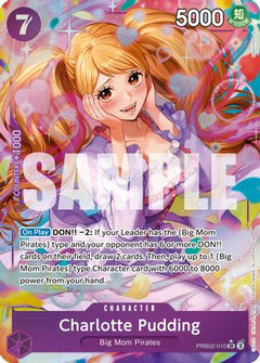 Charlotte Pudding (Alternate Art) (PRB02-010) [Premium Booster -The Best- Vol. 2] Foil - Deck Out Gaming