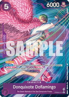 Donquixote Doflamingo (Alternate Art) (PRB02-011) [Premium Booster -The Best- Vol. 2] Foil - Deck Out Gaming
