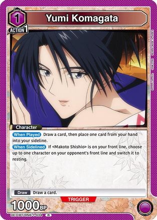 Yumi Komagata (UE11BT/RNK-1-034) [UE11BT: Rurouni Kenshin] Foil - Deck Out Gaming