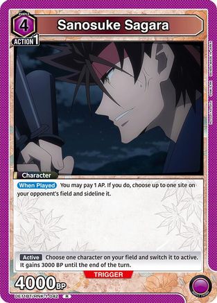 Sanosuke Sagara (042) (UE11BT/RNK-1-042) [UE11BT: Rurouni Kenshin] Foil - Deck Out Gaming