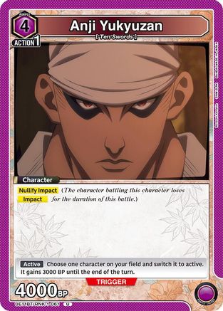 Anji Yukyuzan (UE11BT/RNK-1-061) [UE11BT: Rurouni Kenshin] - Deck Out Gaming