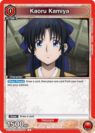 Kaoru Kamiya (068) (UE11BT/RNK-1-068) [UE11BT: Rurouni Kenshin] - Deck Out Gaming