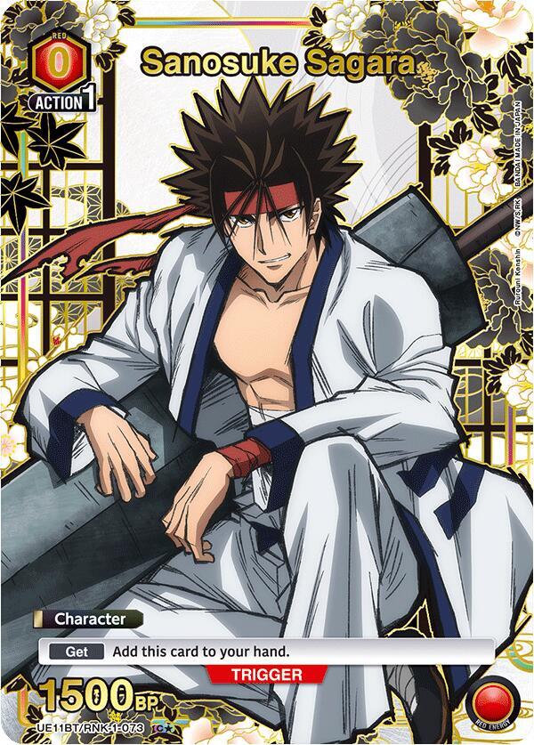 Sanosuke Sagara (073) (C*) (UE11BT/RNK-1-073) [UE11BT: Rurouni Kenshin] Foil - Deck Out Gaming