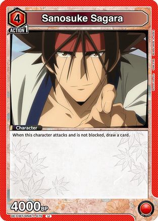 Sanosuke Sagara (075) (UE11BT/RNK-1-075) [UE11BT: Rurouni Kenshin] - Deck Out Gaming