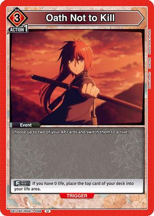 Oath Not to Kill (UE11BT/RNK-1-096) [UE11BT: Rurouni Kenshin] - Deck Out Gaming