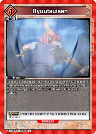 Ryuutsuisen (UE11BT/RNK-1-100) [UE11BT: Rurouni Kenshin] - Deck Out Gaming