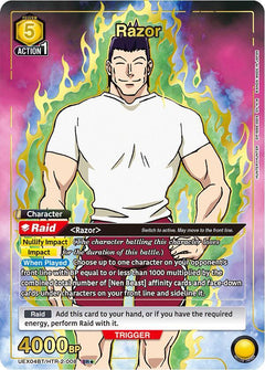 Razor (008) (SR*) (UEX04BT/HTR-2-008) [UEX04BT: HUNTER X HUNTER Vol.2] Foil - Deck Out Gaming
