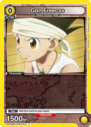 Gon Freecss (014) (UEX04BT/HTR-2-014) [UEX04BT: HUNTER X HUNTER Vol.2] - Deck Out Gaming