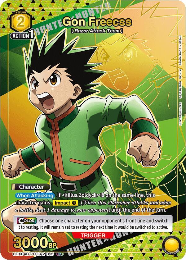 Gon Freecss (015) (R*) (UEX04BT/HTR-2-015) [UEX04BT: HUNTER X HUNTER Vol.2] Foil - Deck Out Gaming