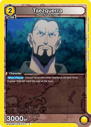 Tsezguerra (017) (UEX04BT/HTR-2-017) [UEX04BT: HUNTER X HUNTER Vol.2] - Deck Out Gaming