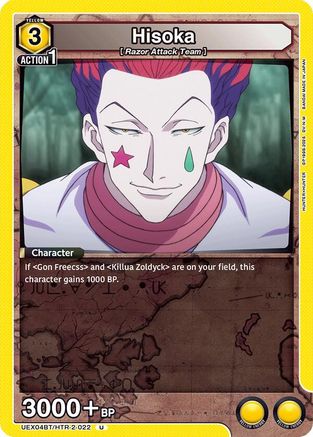 Hisoka (022) (UEX04BT/HTR-2-022) [UEX04BT: HUNTER X HUNTER Vol.2] - Deck Out Gaming
