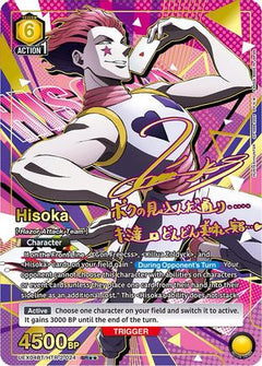 Hisoka (024) (SR**) (UEX04BT/HTR-2-024) [UEX04BT: HUNTER X HUNTER Vol.2] Foil - Deck Out Gaming
