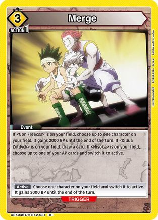 Merge (UEX04BT/HTR-2-031) [UEX04BT: HUNTER X HUNTER Vol.2] - Deck Out Gaming