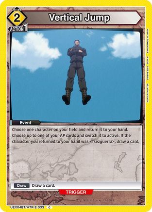Vertical Jump (UEX04BT/HTR-2-033) [UEX04BT: HUNTER X HUNTER Vol.2] - Deck Out Gaming