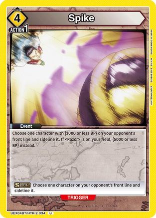 Spike (UEX04BT/HTR-2-034) [UEX04BT: HUNTER X HUNTER Vol.2] - Deck Out Gaming
