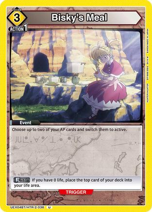 Bisky's Meal (UEX04BT/HTR-2-036) [UEX04BT: HUNTER X HUNTER Vol.2] - Deck Out Gaming