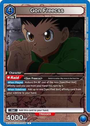 Gon Freecss (038) (UEX04BT/HTR-2-038) [UEX04BT: HUNTER X HUNTER Vol.2] Foil - Deck Out Gaming