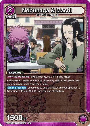 Nobunaga & Machi (UEX04BT/HTR-2-053) [UEX04BT: HUNTER X HUNTER Vol.2] - Deck Out Gaming