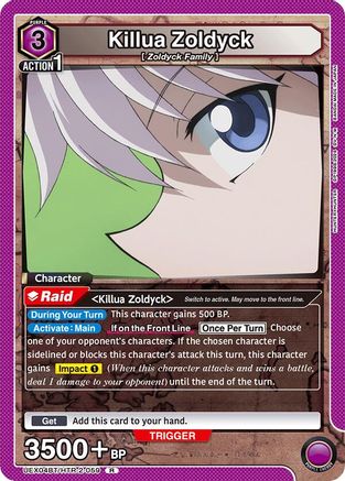 Killua Zoldyck (059) (UEX04BT/HTR-2-059) [UEX04BT: HUNTER X HUNTER Vol.2] Foil - Deck Out Gaming