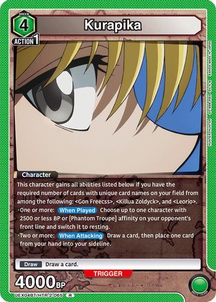 Kurapika (065) (UEX04BT/HTR-2-065) [UEX04BT: HUNTER X HUNTER Vol.2] Foil - Deck Out Gaming