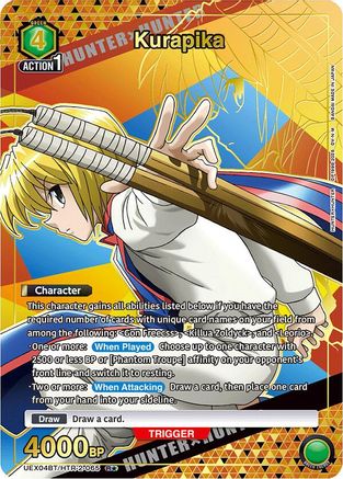 Kurapika (065) (R*) (UEX04BT/HTR-2-065) [UEX04BT: HUNTER X HUNTER Vol.2] Foil - Deck Out Gaming