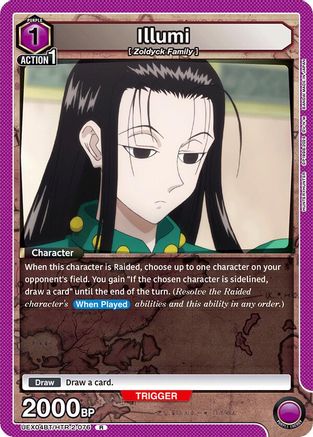 Illumi (076) (UEX04BT/HTR-2-076) [UEX04BT: HUNTER X HUNTER Vol.2] Foil - Deck Out Gaming
