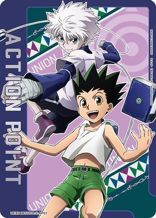 Action Point Card (AP01) (UEX04BT/HTR-2-AP01) [UEX04BT: HUNTER X HUNTER Vol.2] Foil - Deck Out Gaming