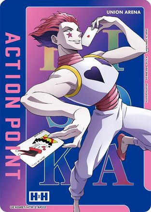 Action Point Card (AP02) (UEX04BT/HTR-2-AP02) [UEX04BT: HUNTER X HUNTER Vol.2] Foil - Deck Out Gaming