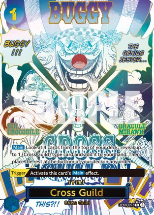 Cross Guild (Alternate Art) (OP09-057) [Premium Booster -The Best- Vol. 2] Foil - Deck Out Gaming