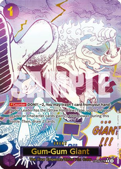 Gum-Gum Giant (Alternate Art) (OP09-078) [Premium Booster -The Best- Vol. 2] Foil - Deck Out Gaming