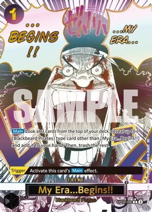 My Era...Begins!! (Alternate Art) (OP09-096) [Premium Booster -The Best- Vol. 2] Foil - Deck Out Gaming