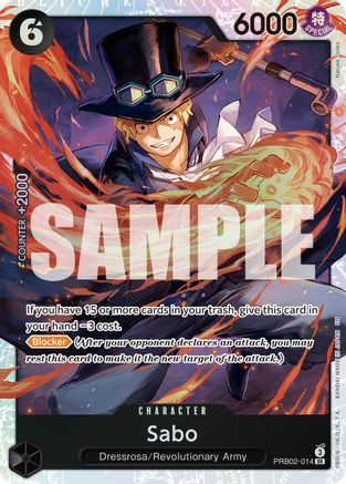 Sabo - PRB02-014 (PRB02-014) [Premium Booster -The Best- Vol. 2] Foil - Deck Out Gaming