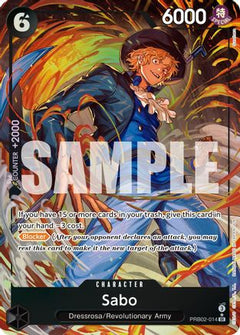 Sabo (Alternate Art) (PRB02-014) [Premium Booster -The Best- Vol. 2] Foil - Deck Out Gaming