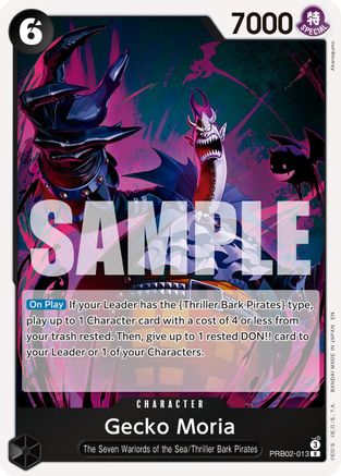Gecko Moria (PRB02-013) [Premium Booster -The Best- Vol. 2] Foil - Deck Out Gaming