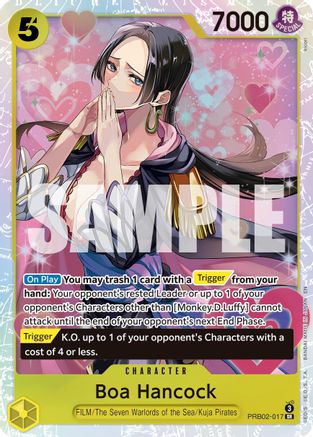 Boa Hancock (PRB02-017) [Premium Booster -The Best- Vol. 2] Foil - Deck Out Gaming