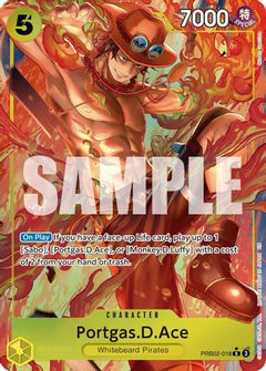 Portgas.D.Ace (Alternate Art) (PRB02-018) [Premium Booster -The Best- Vol. 2] Foil - Deck Out Gaming